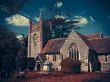 Churchyard headstones