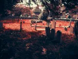 Ancient graves, north boundary